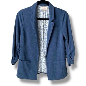 SKIES ARE BLUE Modal Blend Blazer Corpcore Office Blue XS